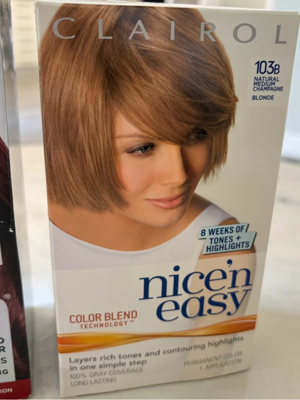 L’Oreal Feria & Clairol Nice & Easy BoxHair Color Deep Conditioner.